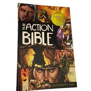 The Action Bible Illustrations Storylines Hardcover Pictures 128 pages Teen Kids
